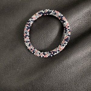 Sashka bracelet stretches up to 7  1/2 multi-color.